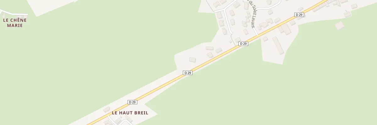 Plan du 12 Beausoleil à La Croixille