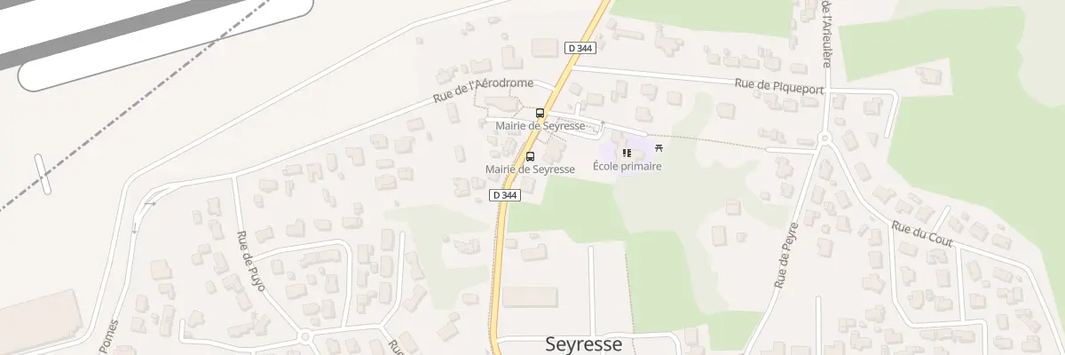 Plan du 87 Rte de l’Église à Seyresse