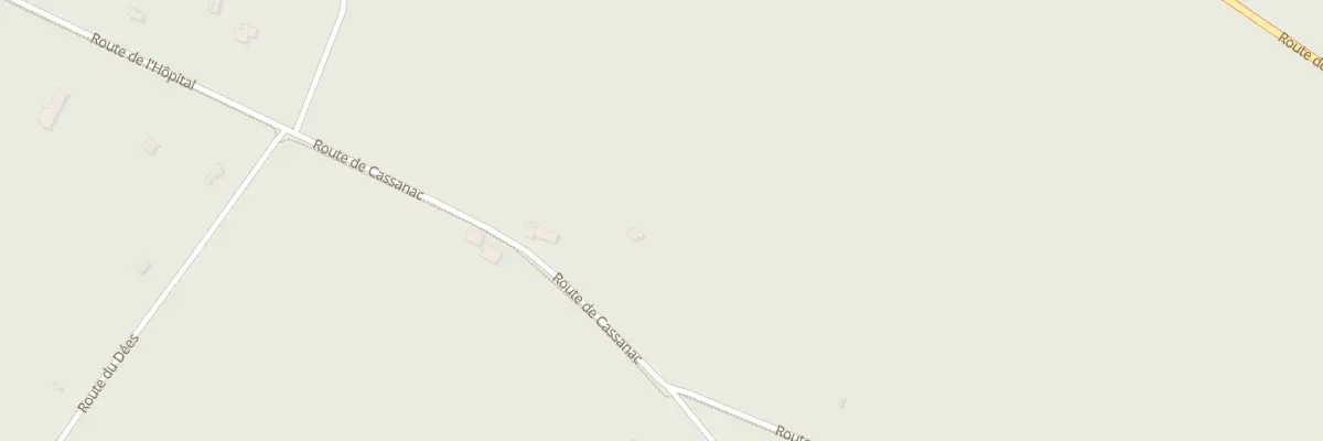 Plan du 46 Rte de Cassanac à Vensac