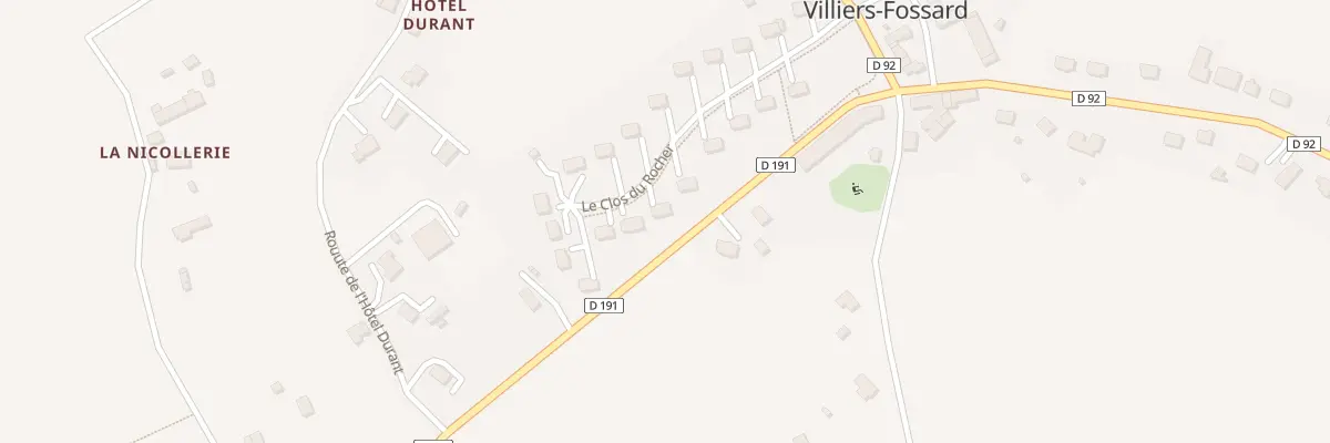 Plan du 13 Le Clos du Rocher à Villiers-Fossard
