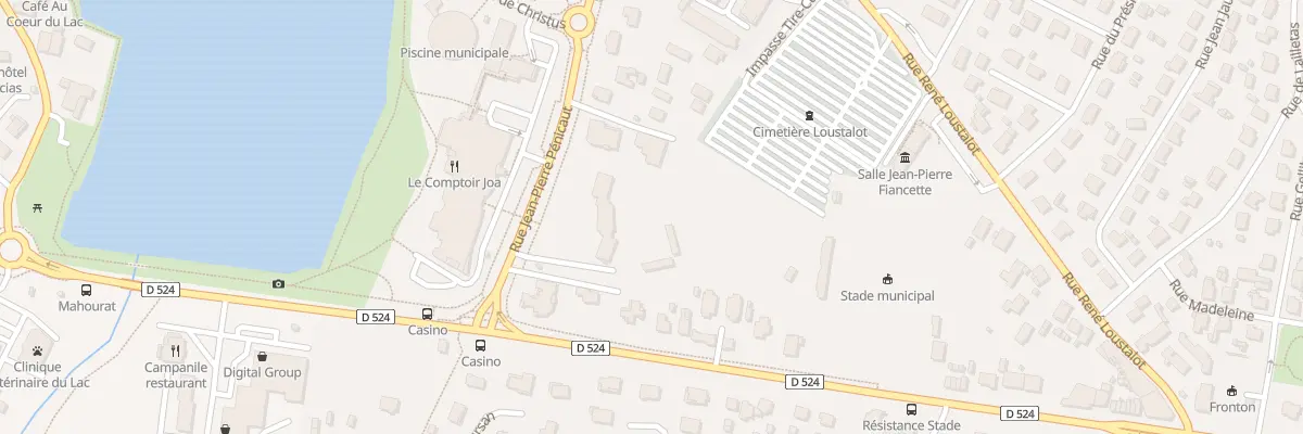 Plan du 58 Rue Jean Pierre Penicaut à Saint-Paul-lès-Dax
