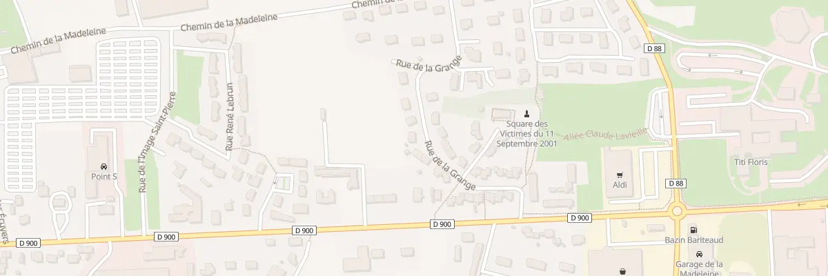Plan du 161 Rue de la Grange à Saint-Lô