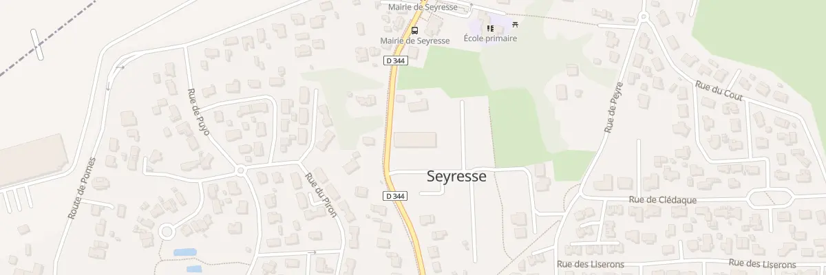 Plan du 1 Rue Estin à Seyresse