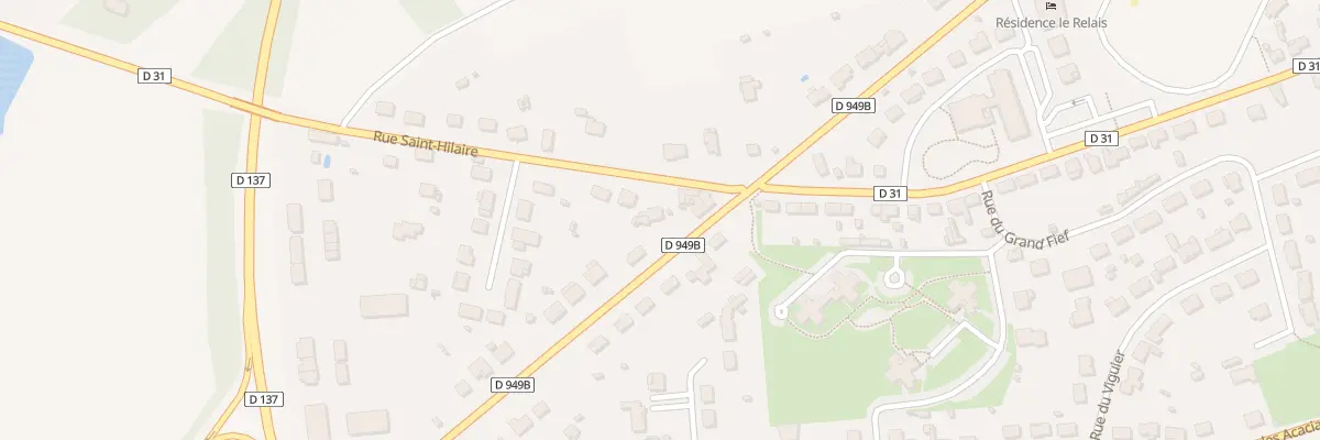 Plan du 3 Rue saint-hilaire à Chantonnay