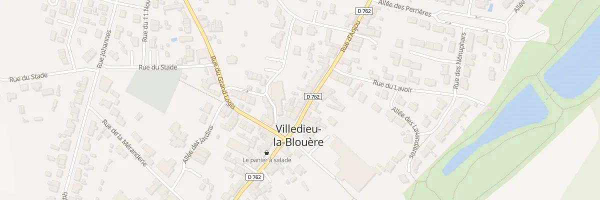 Plan du 7 Rue d’Anjou (Villedieu) à Beaupréau-en-Mauges