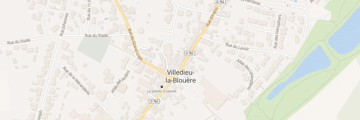 Plan du 3 Rue d’Anjou (Villedieu) à Beaupréau-en-Mauges