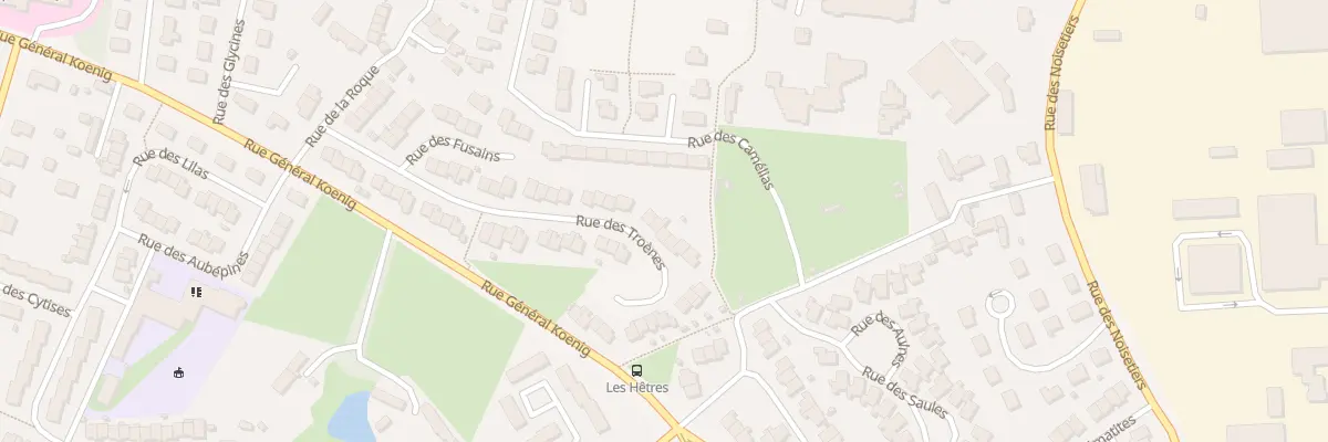 Plan du 245 Rue des Troènes à Saint-Lô