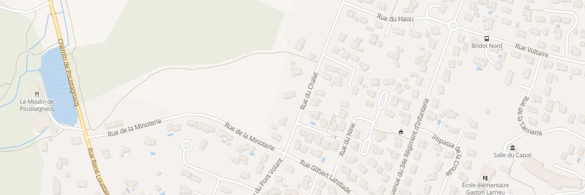 Plan du 100 Rue du Chalet à Saint-Paul-lès-Dax