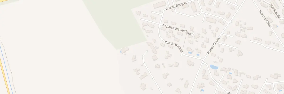 Plan du 411T Rue du Chalet à Saint-Paul-lès-Dax