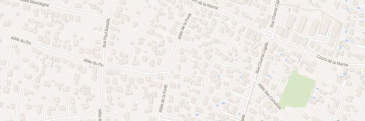 Plan du 55 All de la Forêt à Gujan-Mestras