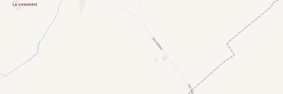 Plan du 1 Les Vallees à Baudre