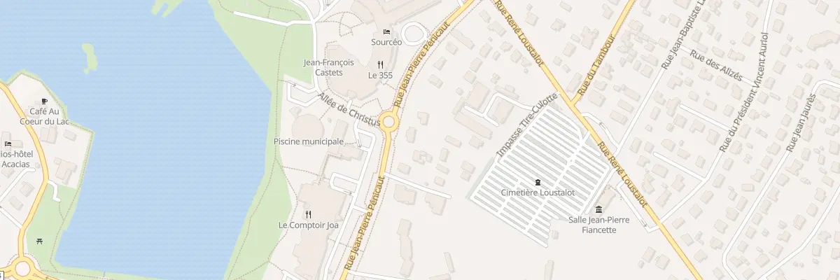 Plan du 228 Rue Jean Pierre Penicaut à Saint-Paul-lès-Dax