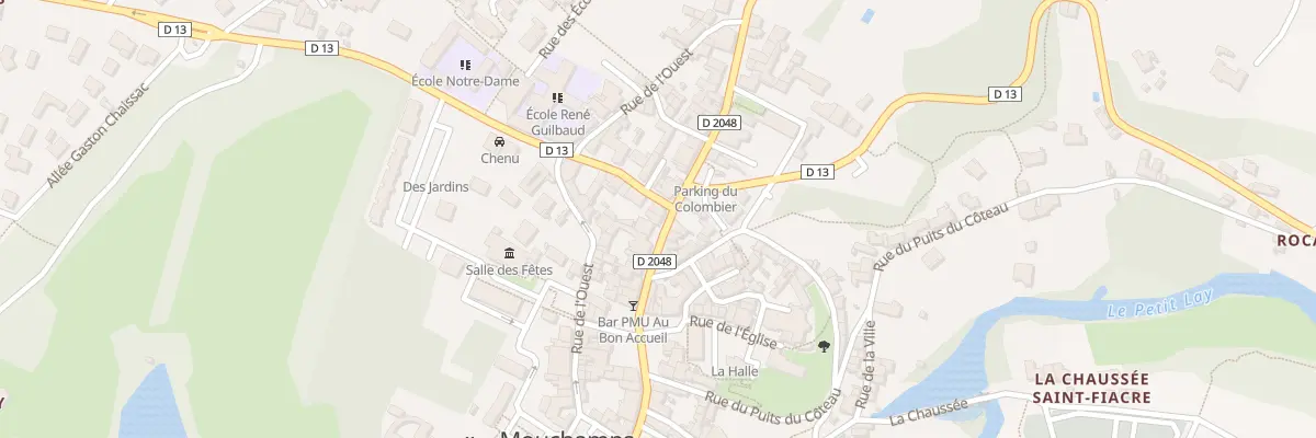 Plan du 37 Rue du Commandant Guilbaud à Mouchamps