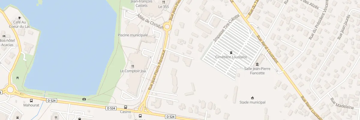 Plan du 180 Rue Jean Pierre Penicaut à Saint-Paul-lès-Dax