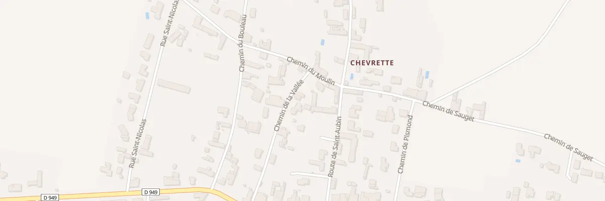 Plan du 5800 Chevrette à Nalliers