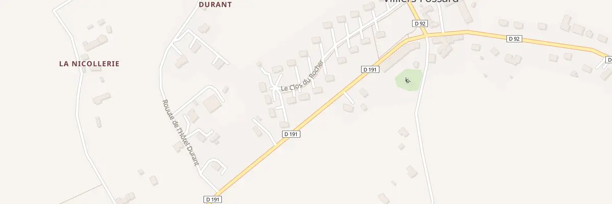 Plan du 15 Le Clos du Rocher à Villiers-Fossard