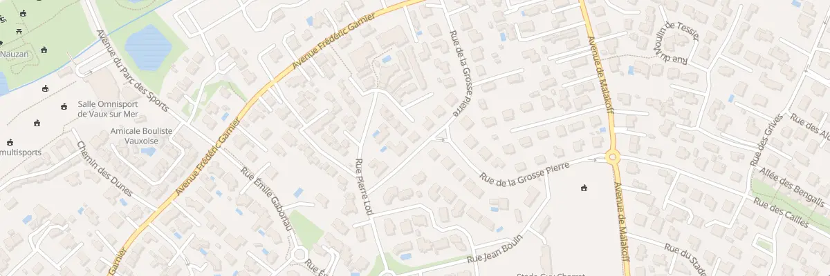 Plan du 26 Rue de la Grosse Pierre à Vaux-sur-Mer