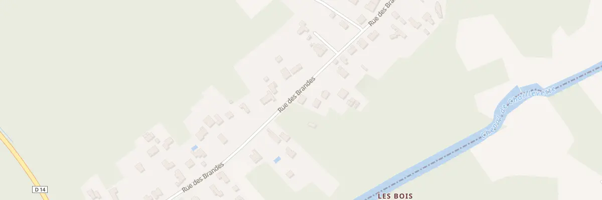 Plan du 35 Rue des Brandes à Chaillevette