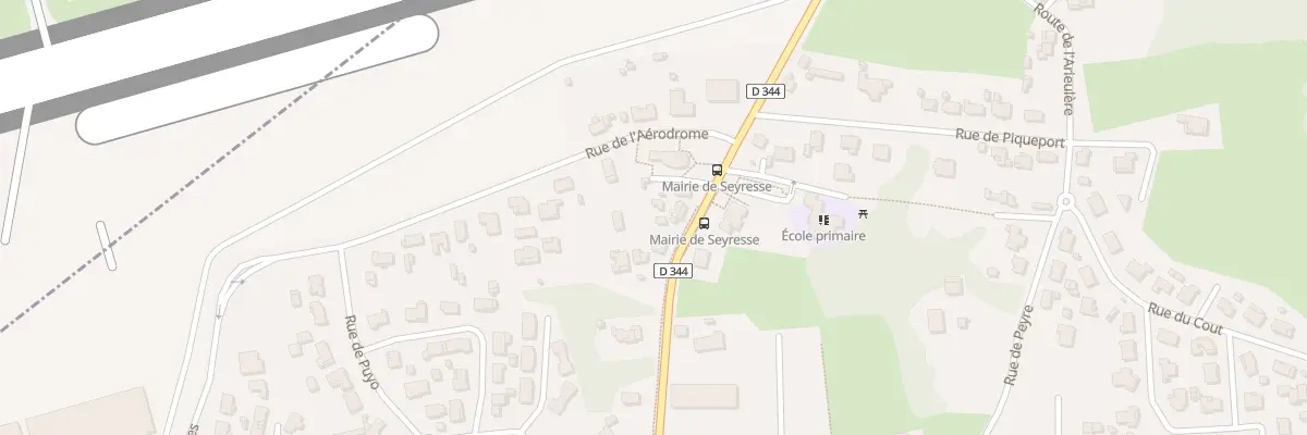 Plan du 70 Rte de l’Église à Seyresse