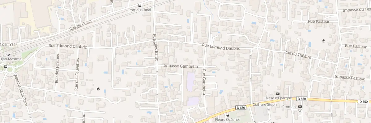 Plan du 4 Imp Gambetta à Gujan-Mestras