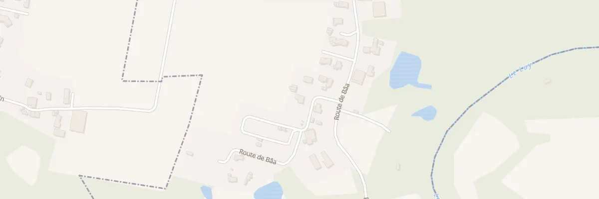 Plan du 238 Rte du Baa à Seyresse