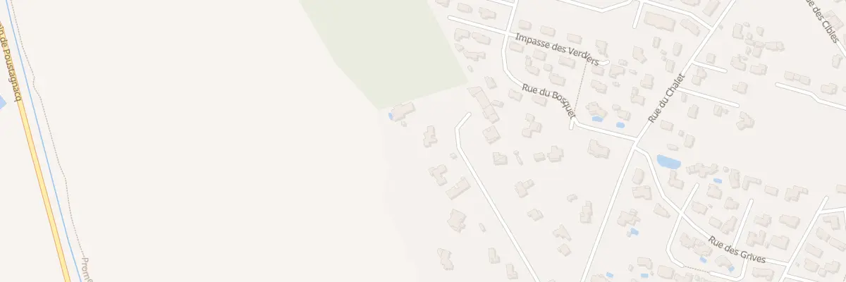 Plan du 409 Rue du Chalet à Saint-Paul-lès-Dax