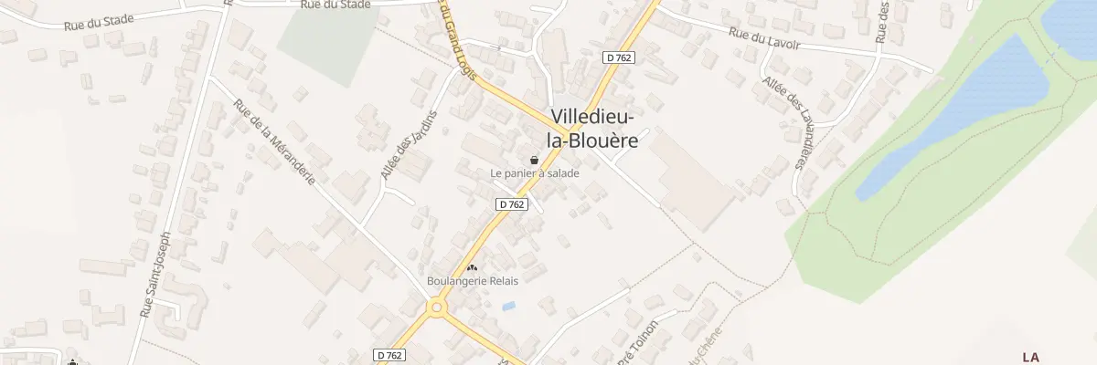 Plan du 12 Rue du Commerce (Villedieu) à Beaupréau-en-Mauges