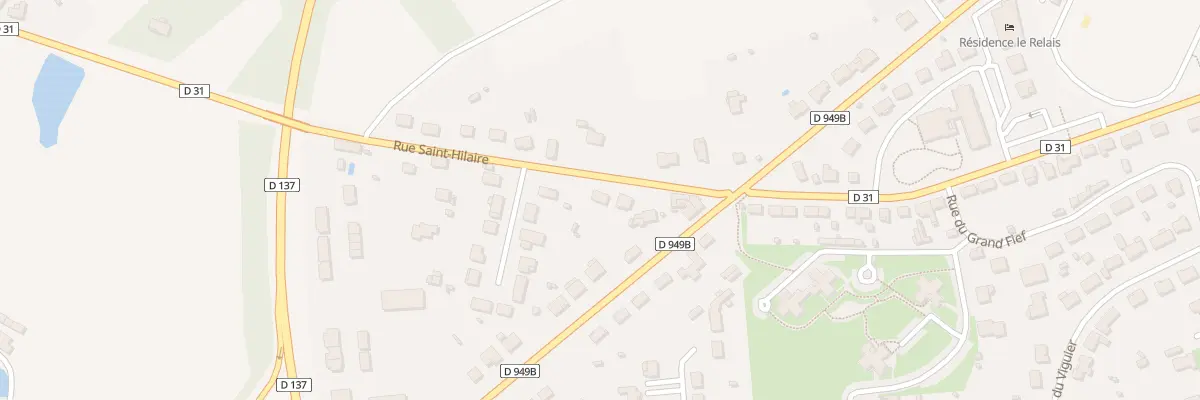 Plan du 7 Rue saint-hilaire à Chantonnay