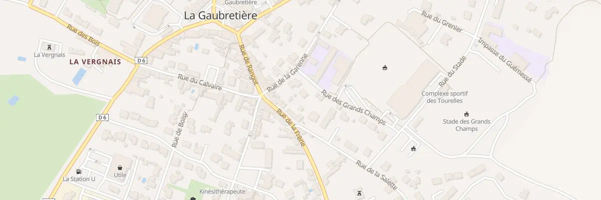 Plan du 2 Rue des grands champs à La Gaubretière