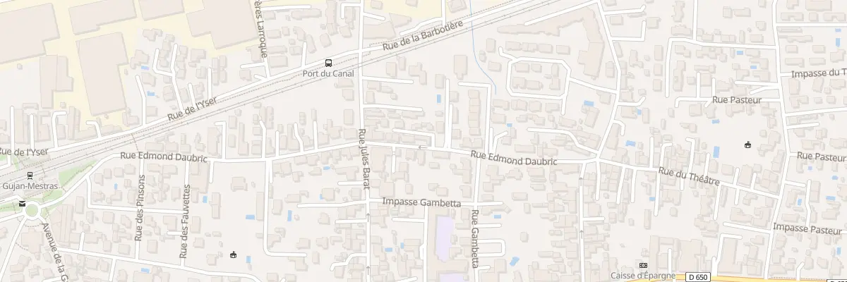 Plan du 85 Rue Edmond Daubric à Gujan-Mestras