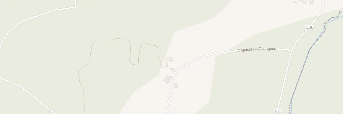 Plan du 348 Imp de Castagnon à Cauneille
