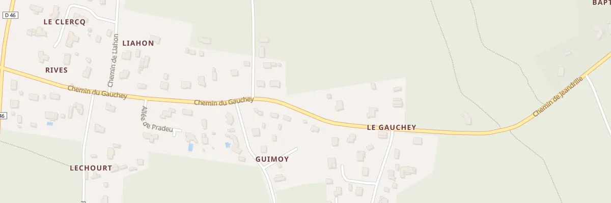 Plan du 565 Che du Gauchey à Sanguinet