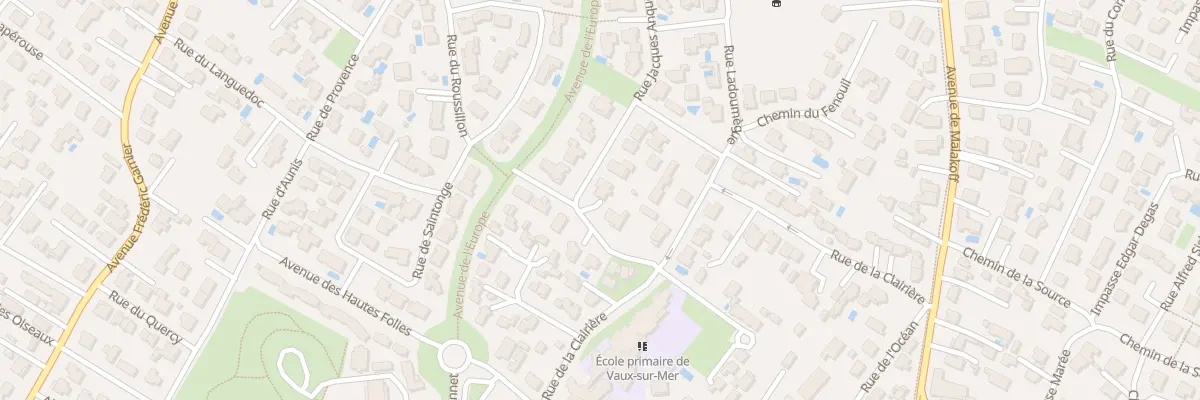 Plan du 18 Rue Jacques Anquetil à Vaux-sur-Mer