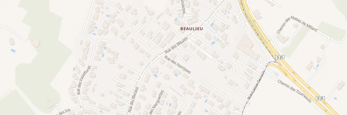 Plan du 43 Rue des Bleuets à Saint-Palais-sur-Mer