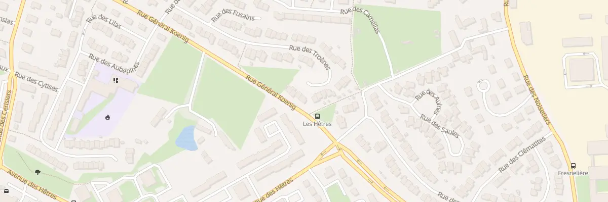 Plan du 321 Rue des Troènes à Saint-Lô