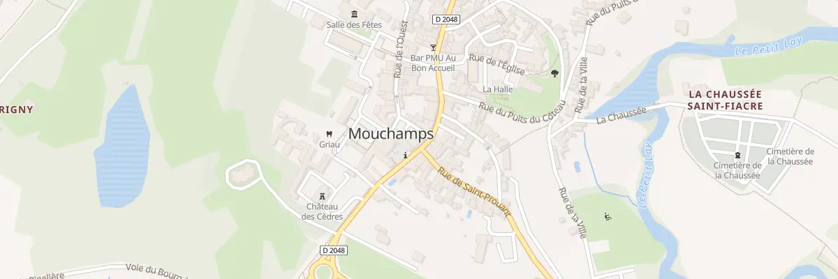 Plan du 17 Rue du Commandant Guilbaud à Mouchamps