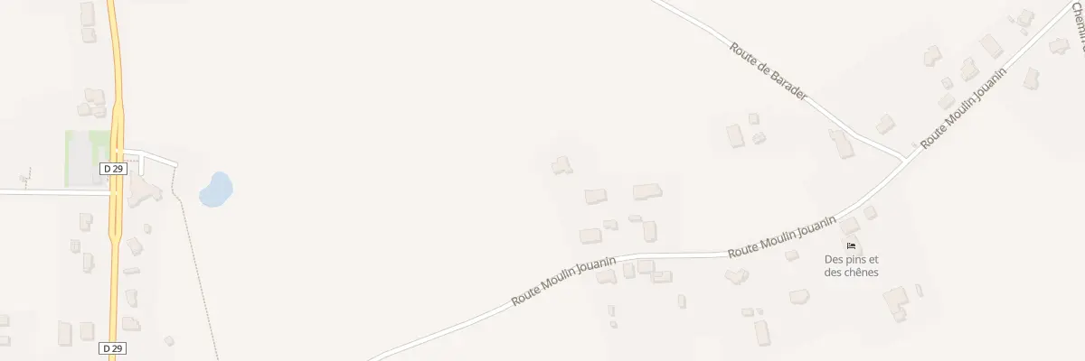 Plan du 5000F Laulhive à Cagnotte