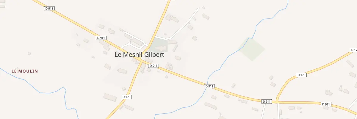 Plan du 10 Rte du Mont Buon au Mesnil-Gilbert