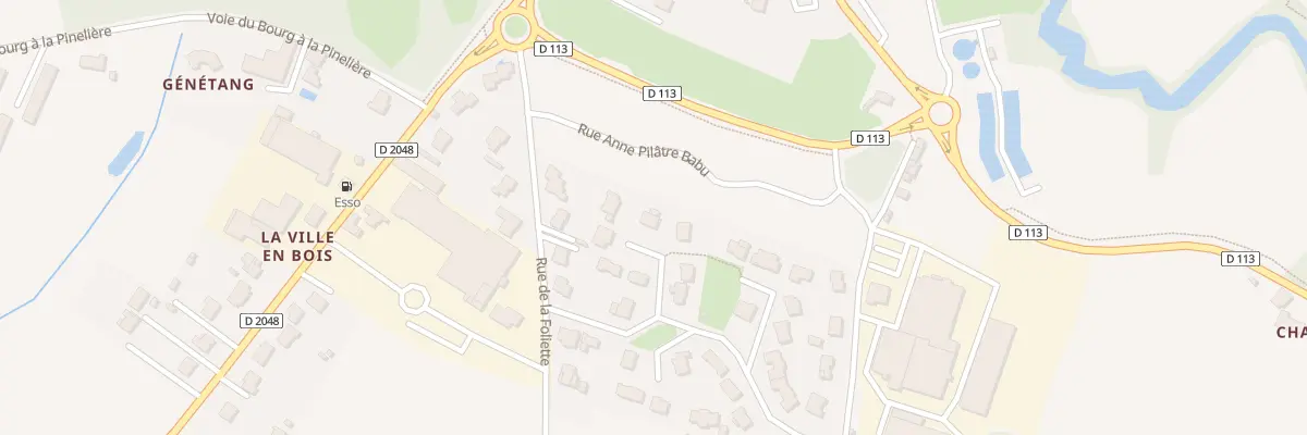 Plan du 13 Rue du Clos St Jacques à Mouchamps