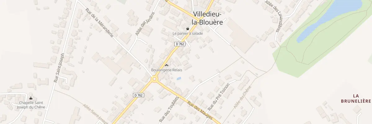 Plan du 38 Rue du Commerce (Villedieu) à Beaupréau-en-Mauges