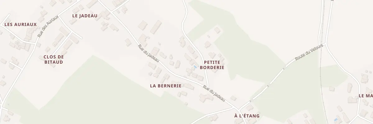 Plan du 27 Rue du Jadeau à Chaillevette