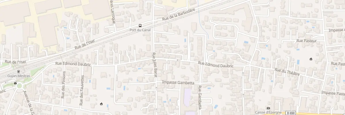 Plan du 83 Rue Edmond Daubric à Gujan-Mestras