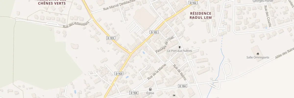 Plan du 15 Rue de l’Yser au Verdon-sur-Mer