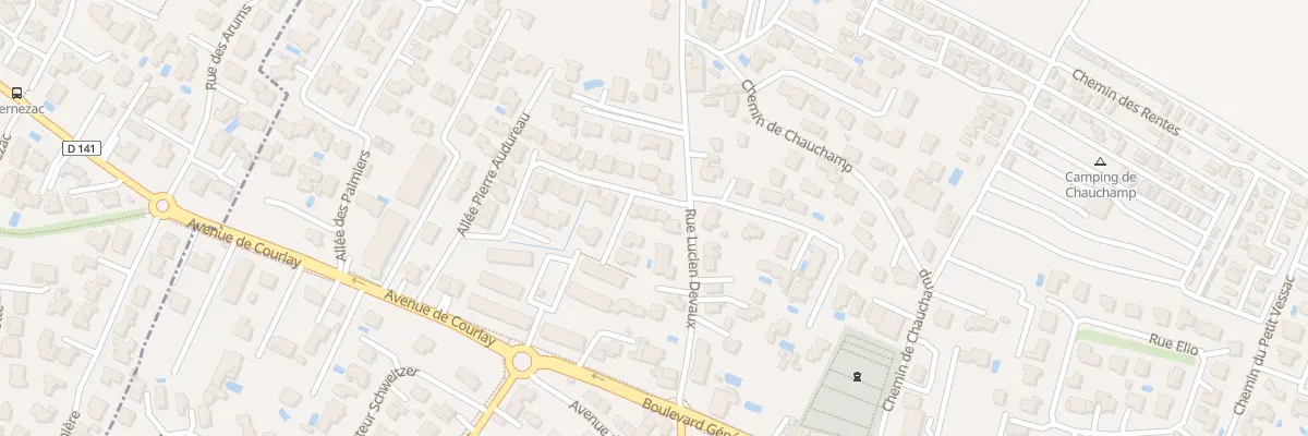 Plan du 6 Rue C. Desroches Noblecourt à Vaux-sur-Mer