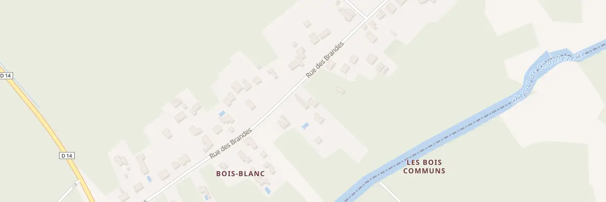 Plan du 41 Rue des Brandes à Chaillevette