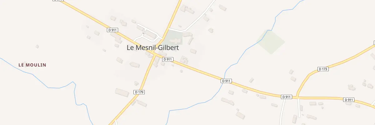Plan du 3 Rte de la Vallée au Mesnil-Gilbert