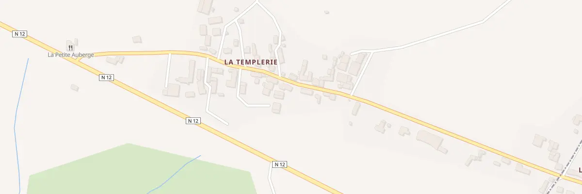 Plan du 288 La Templerie à La Chapelle-Fleurigné