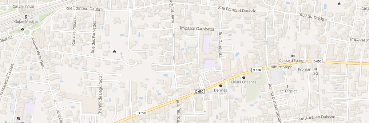Plan du 22B Rue Jules Barat à Gujan-Mestras