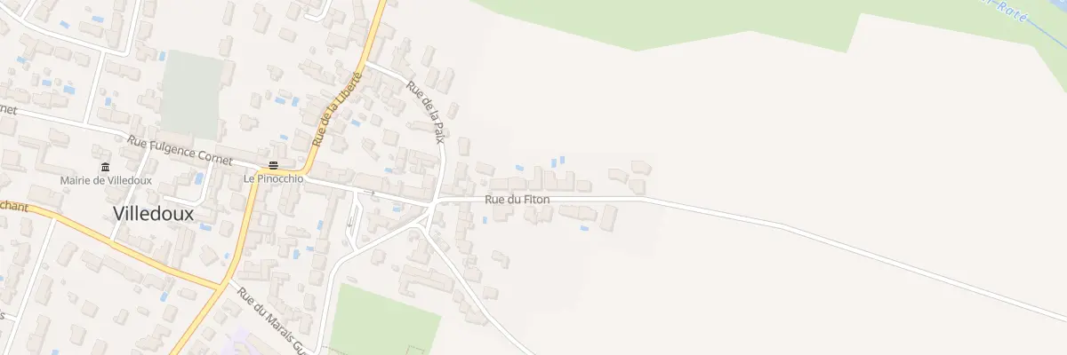 Plan du 15 Rue du Fiton à Villedoux