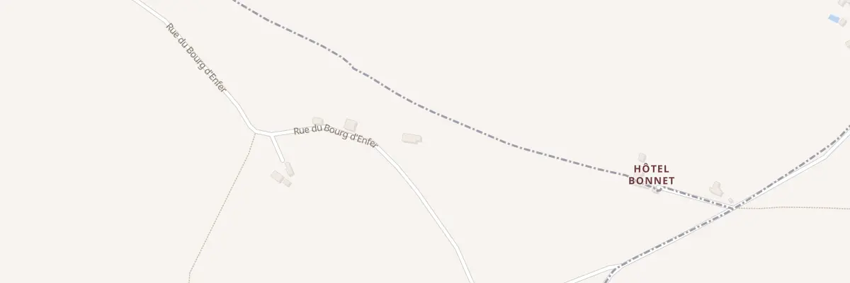 Plan du 53 Rue du Bourg d’Enfer au Mesnil-Rouxelin